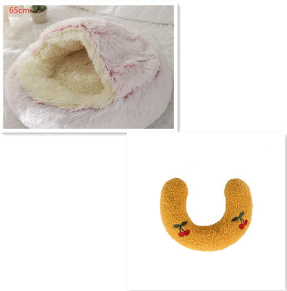 Soft Long Plush Pets Bed