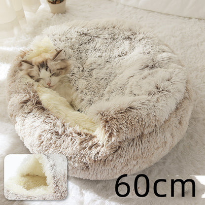 Soft Long Plush Pets Bed