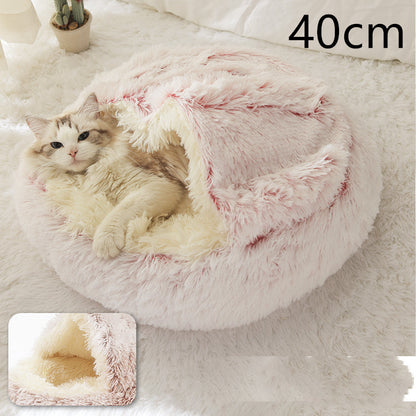 Soft Long Plush Pets Bed