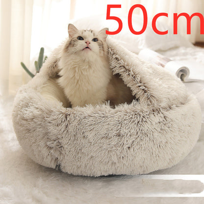 Soft Long Plush Pets Bed