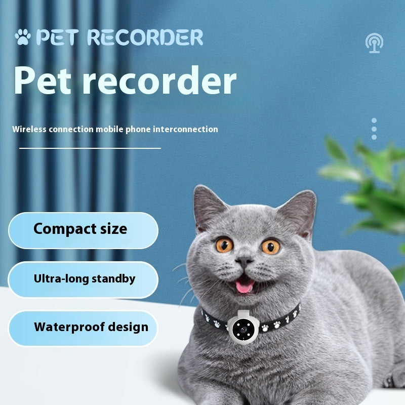 Pet Tracker Collar with Camera