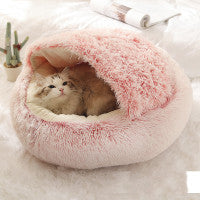 Soft Long Plush Pets Bed