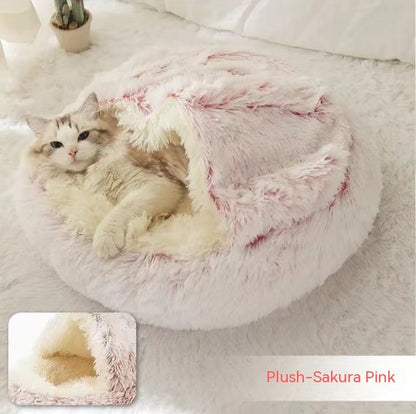 Soft Long Plush Pets Bed