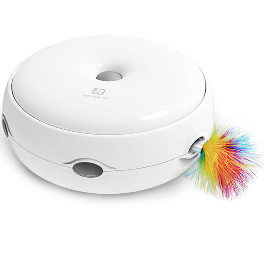 Electric cat toy smart funny cat stick donut automatic turntable