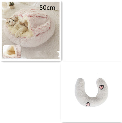 Soft Long Plush Pets Bed