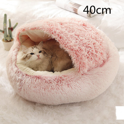 Soft Long Plush Pets Bed