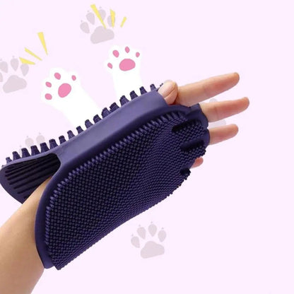 Massaging Pet Shampoo Brush