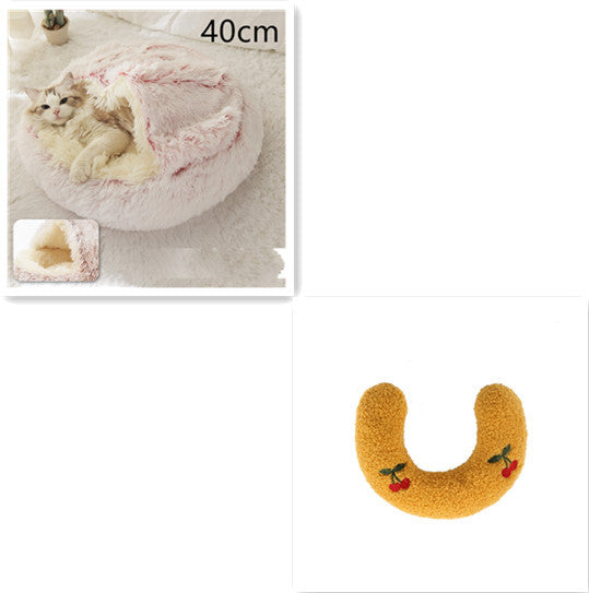 Soft Long Plush Pets Bed