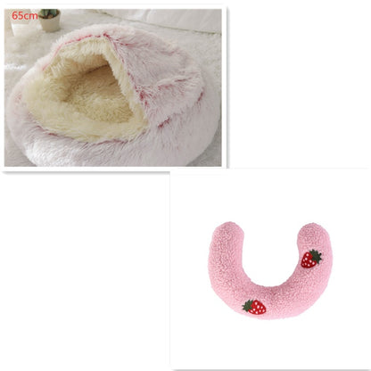 Soft Long Plush Pets Bed