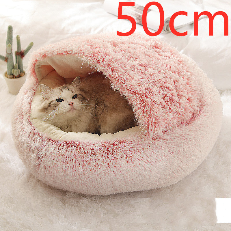 Soft Long Plush Pets Bed