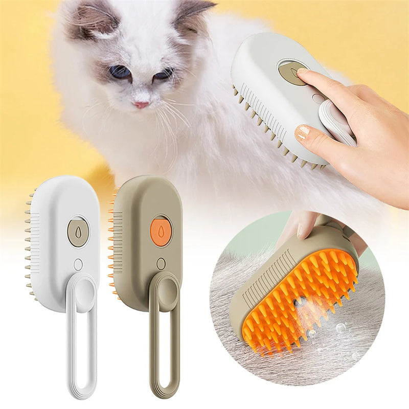 3-in-1 Pet Steam Brush