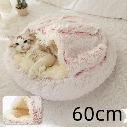 Soft Long Plush Pets Bed