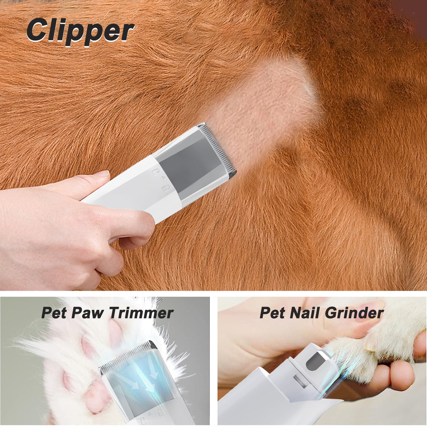 Vacuum Trimming 7-in-1 Multifunctional Pet Grooming Device