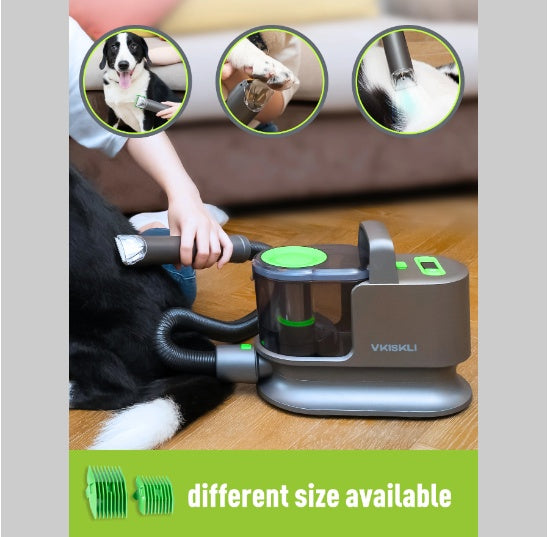 Pet Grooming Clipper Vacuum Kit