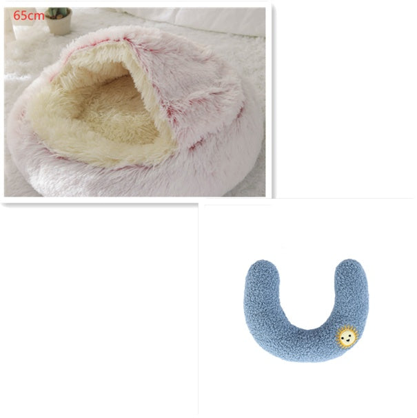 Soft Long Plush Pets Bed