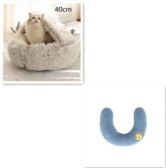 Soft Long Plush Pets Bed