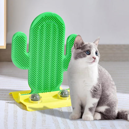 Cactus Cat Groomer Scratching Pad