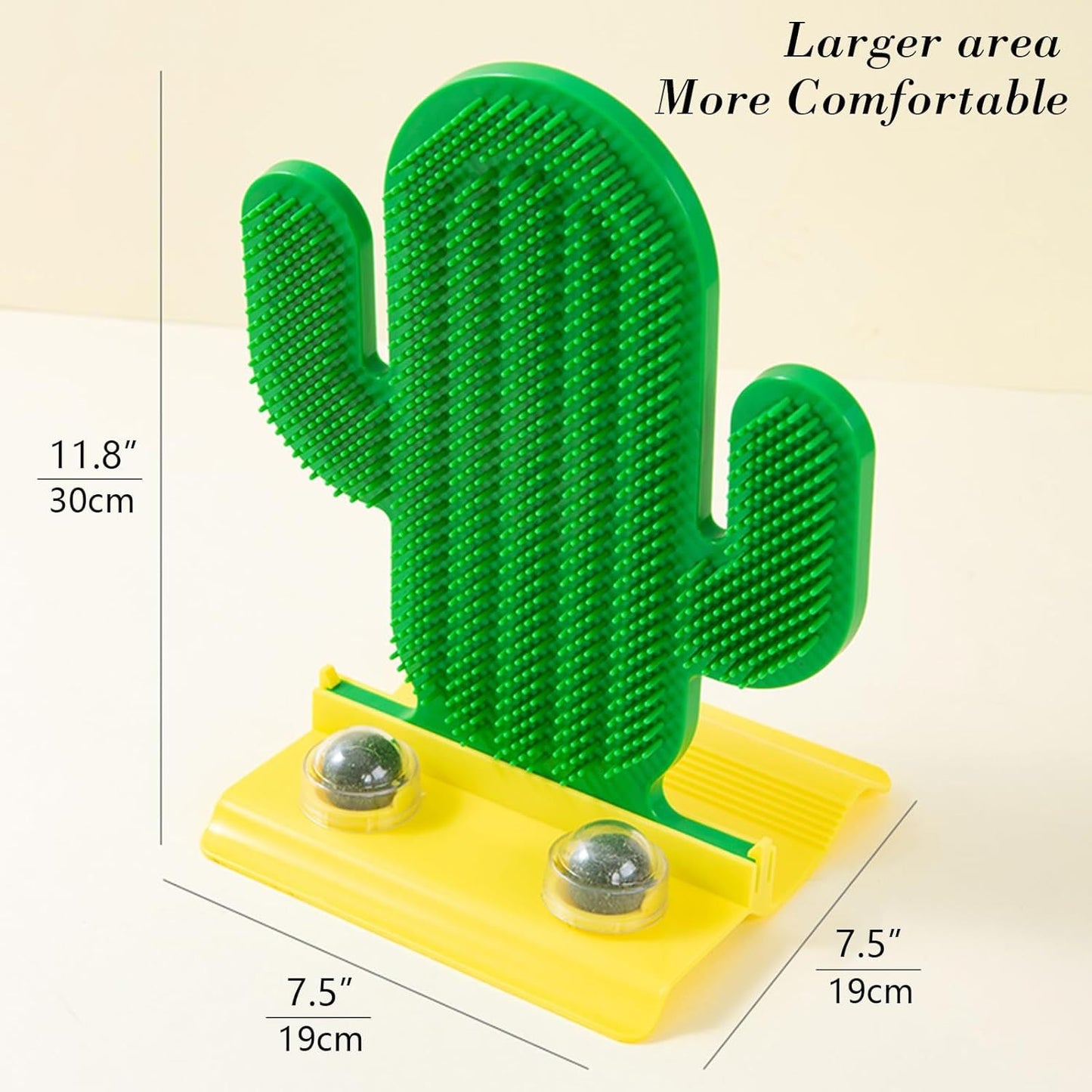 Cactus Cat Groomer Scratching Pad