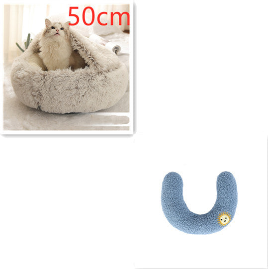 Soft Long Plush Pets Bed