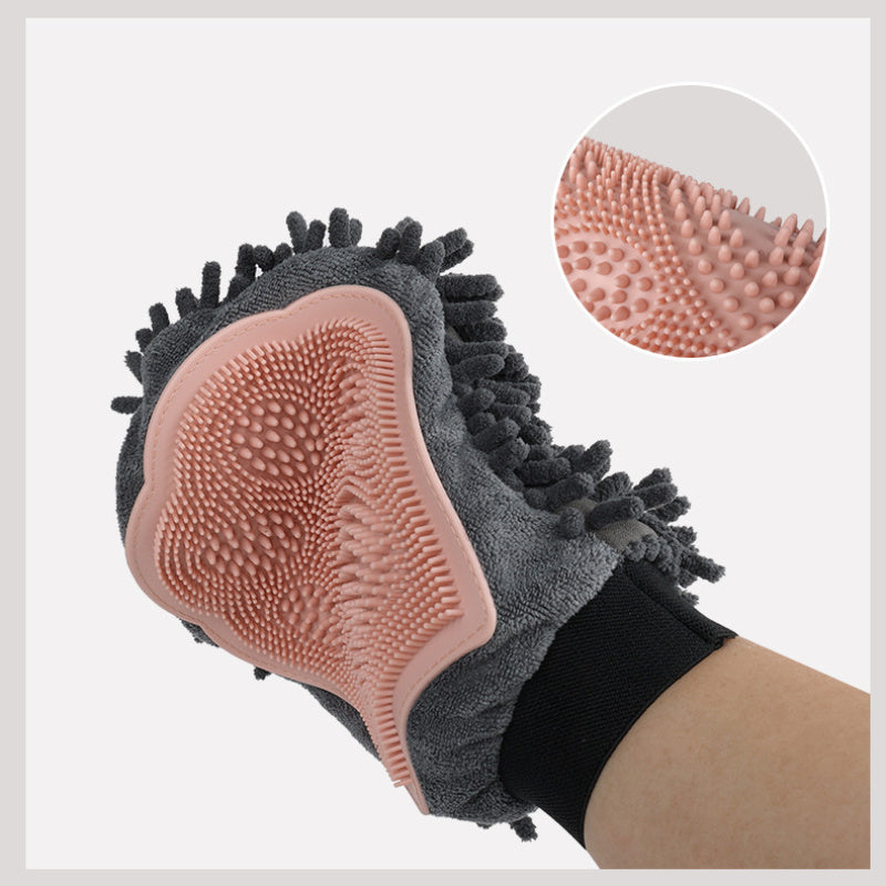 Pet Bathing Brush & Grooming Glove