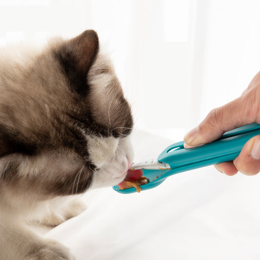 Hot Cat Strip Spoon Feeder