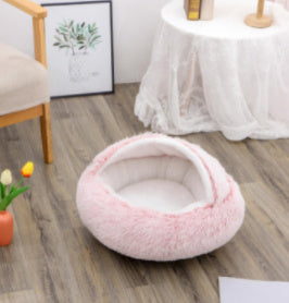 Soft Long Plush Pets Bed