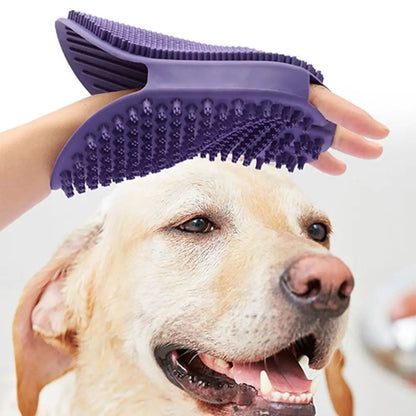 Massaging Pet Shampoo Brush