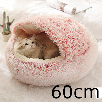 Soft Long Plush Pets Bed