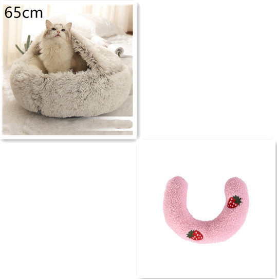 Soft Long Plush Pets Bed