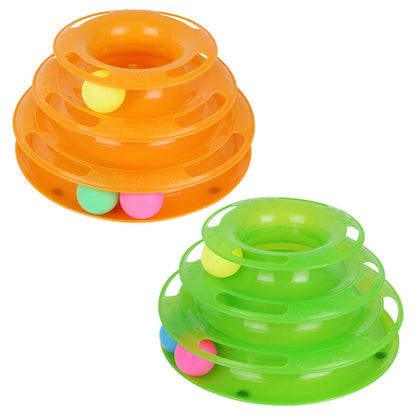 Pet Cat Crazy Ball Disk