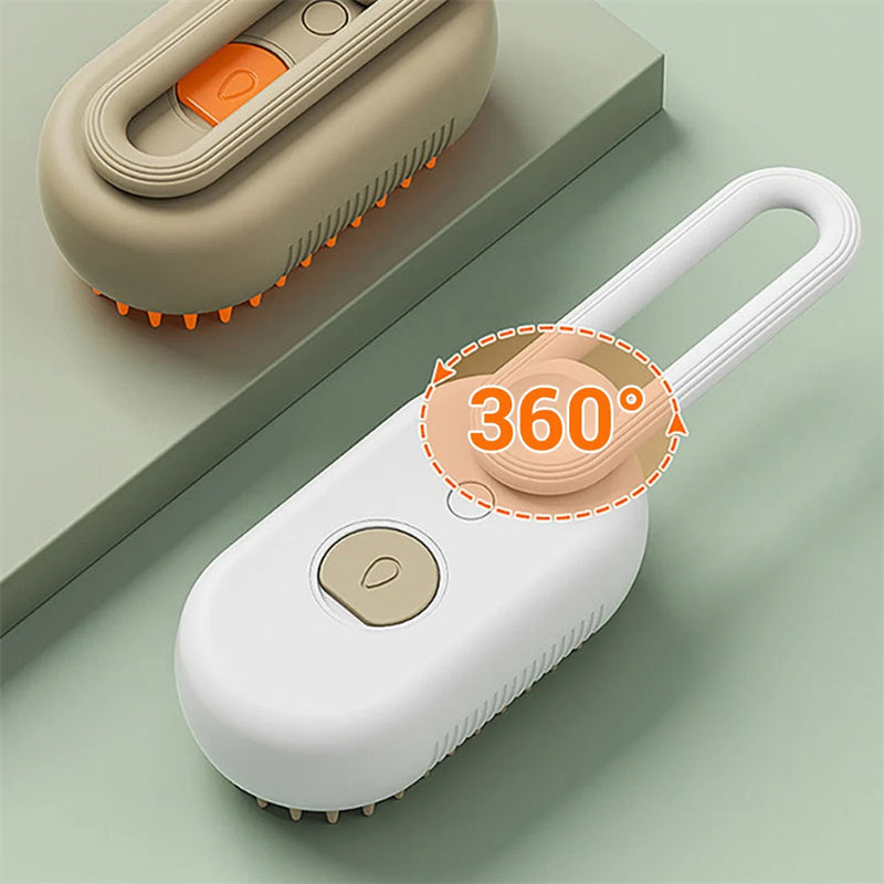 3-in-1 Pet Steam Brush