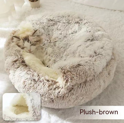 Soft Long Plush Pets Bed