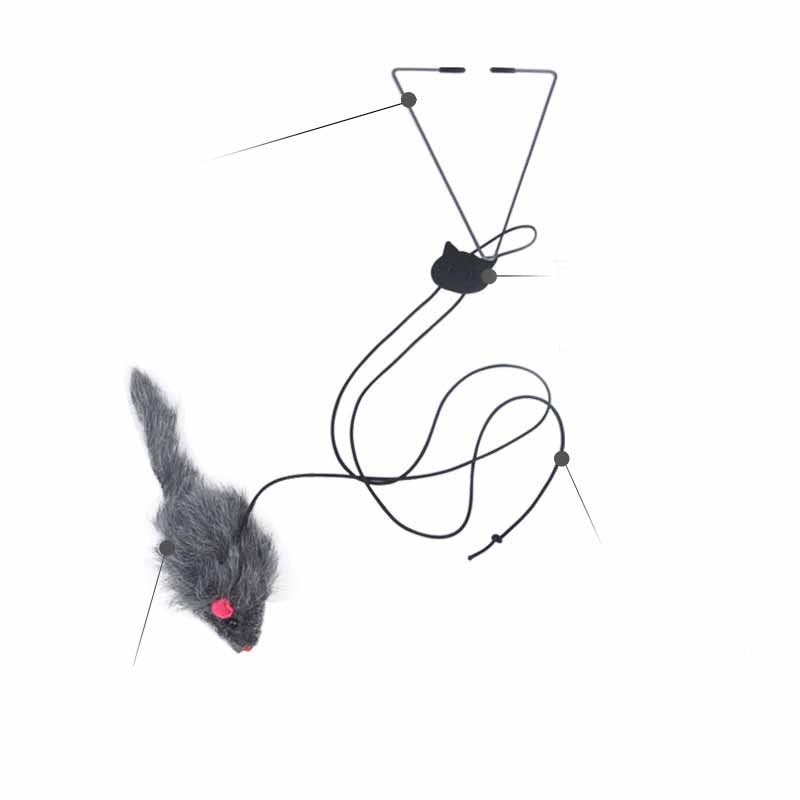 Telescopic Hanging Door Cat Toy