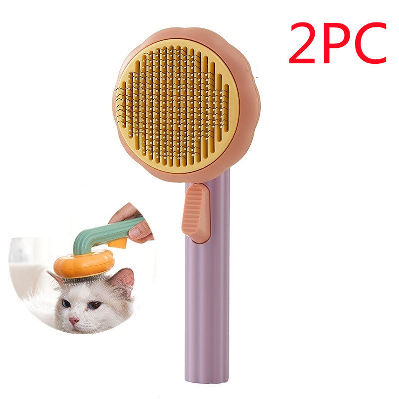 Self-Cleaning Cat Brush