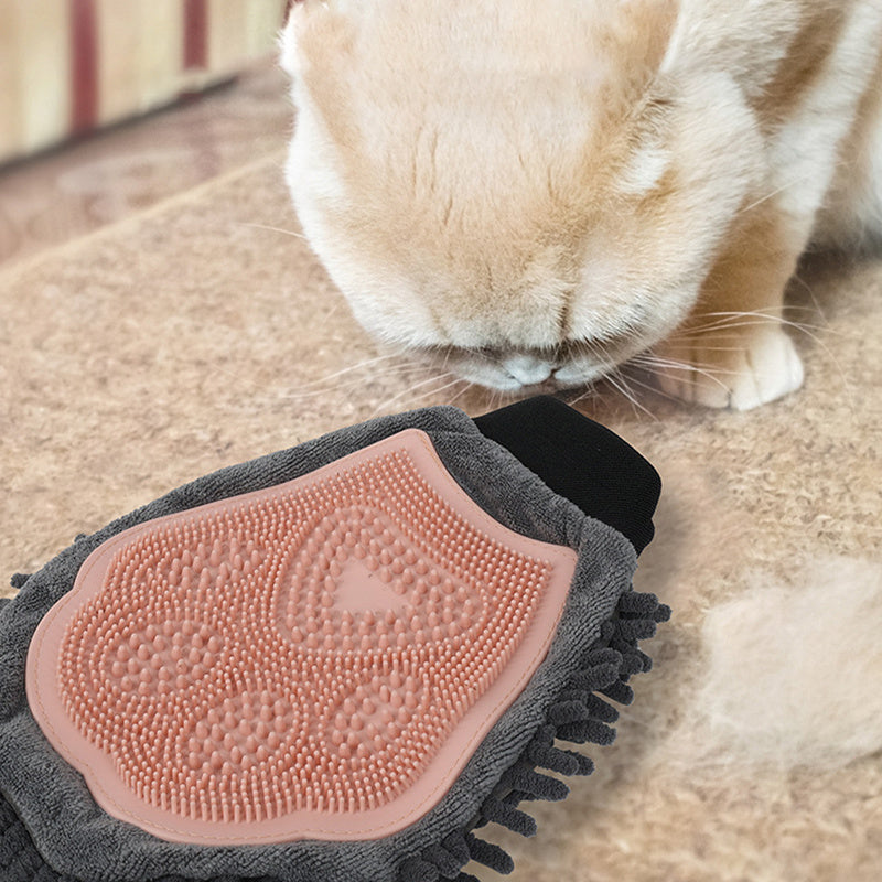 Pet Bathing Brush & Grooming Glove