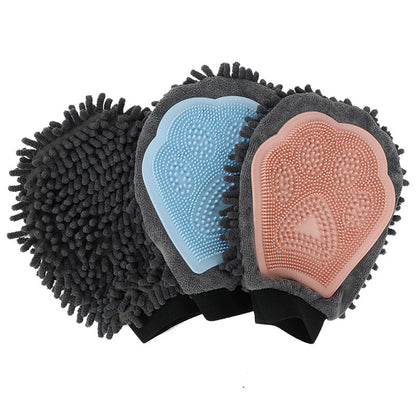 Pet Bathing Brush & Grooming Glove